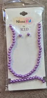 PRINCESS PEARL JEWELRY SET (Necklace, Bracelet, Earrings)