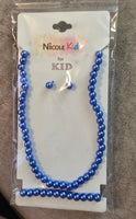PRINCESS PEARL JEWELRY SET (Necklace, Bracelet, Earrings)