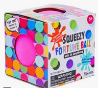 SQUEEZY FORTUNE TELLER BALL SQUISHY
