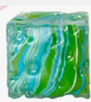 MEDIUM SWIRL CUBE SQUISHY