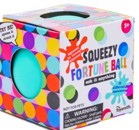 SQUEEZY FORTUNE TELLER BALL SQUISHY
