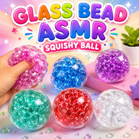 GLASS BEAD ASMR SQUISHY BALL