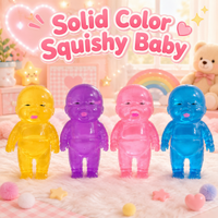 SOLID COLOR SQUISHY BABY