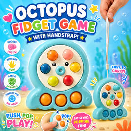 OCTOPUS FIDGET GAME WITH HANDSTRAP