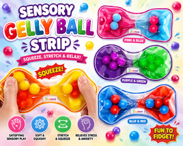 SENSORY GELLY BALL STRIP