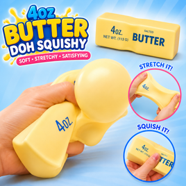 4oz Butter Doh Squishy