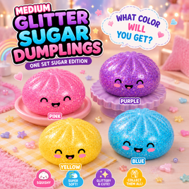MEDIUM GLITTER SUGAR DUMPLING