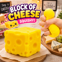 SMALL BLOCK OF CHEESE SQUISHY