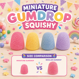 MINIATURE GUMDROP SQUISHY