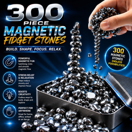 300 Piece Magnetic Stones Fidget