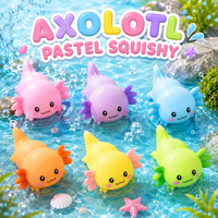 AXOLOTL PASTEL SQUISHY