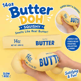 14oz LARGE BUTTER DOH SQUISHY