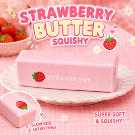 STRAWBERRY "BUTTER" SLOW RISE SQUISHY