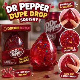 DR. PEPPER DUPE DROP SQUISHY