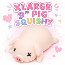 XL 9" ROASTING PIG SQUISHY (Changes color in Sun)