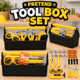 PRETEND TOOL BOX SET