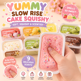 YUMMY SLOW RISE CAKE SQUISHY (SWEETLY SCENTED)