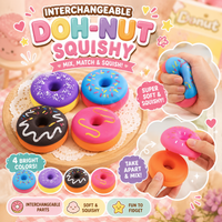 INTERCHANGEABLE DOH-NUT SQUISHY