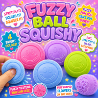 FUZZY BALL SQUISHY