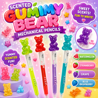 SCENTED GUMMY BEAR MECHANICAL PENCILS