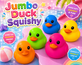 Large Ducky Squishy (6"x7")