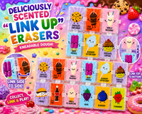 DELICIOUSLY SCENTED "LINK UP" KNEADABLE DOUGH ERASERS