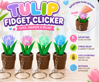 TULIP FIDGET CLICKER