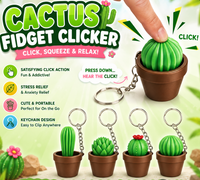 CACTUS FIDGET CLICKER