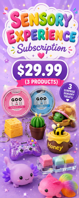 3 SENSORY EXPERIENCE SUBSCRIPTION (3 products/month)