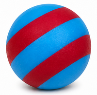 Striped Doh Filled Squishy Ball