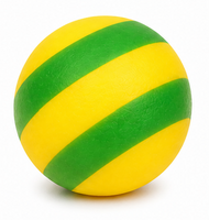 Striped Doh Filled Squishy Ball