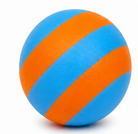 Striped Doh Filled Squishy Ball