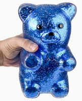7" GLITTER SQUISHY BEAR