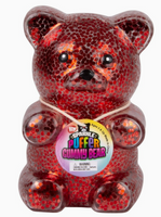 7" GLITTER SQUISHY BEAR