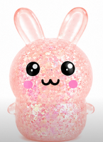 4" GLITTER SPARKLE BUNNY SQUISHY