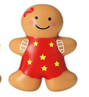 GINGERBREAD SQUISHY