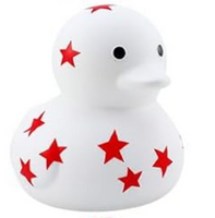 SMALL PATRIOTIC DUCK SQUISHY