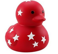 SMALL PATRIOTIC DUCK SQUISHY