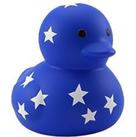 SMALL PATRIOTIC DUCK SQUISHY