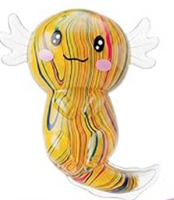 4" SWIRLY AXOLOTL SQUISHY