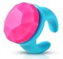 SWAPPABLE FIDGET RINGS (TOPS POP OFF TO CHANGE TO A DIFFERENT RING)