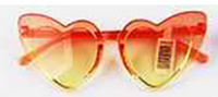 LITTLE DIVA HEART SUNGLASSES