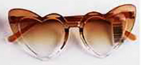LITTLE DIVA HEART SUNGLASSES