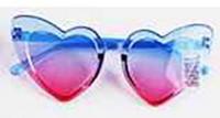 LITTLE DIVA HEART SUNGLASSES