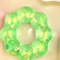 FLOWER SQUISHY DONUT BRACELET