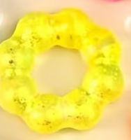 FLOWER SQUISHY DONUT BRACELET