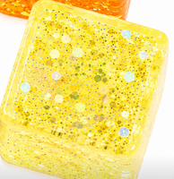 GLITTER ICE CUBE SQUISHY