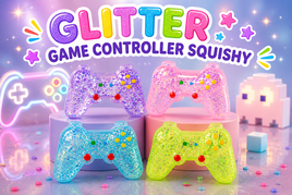 Glitter Game Controller Squishy