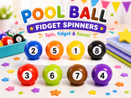 Pool Ball Fidget Spinners