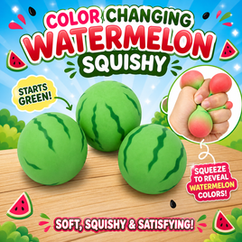 COLOR CHANGING WATERMELON SQUISHY